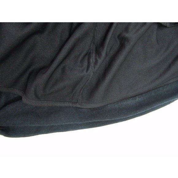 Banana Republic Women's Black A-Line Cap Sleeve Sheer Layered Tunic Dress Sz S - Picture 6 of 7